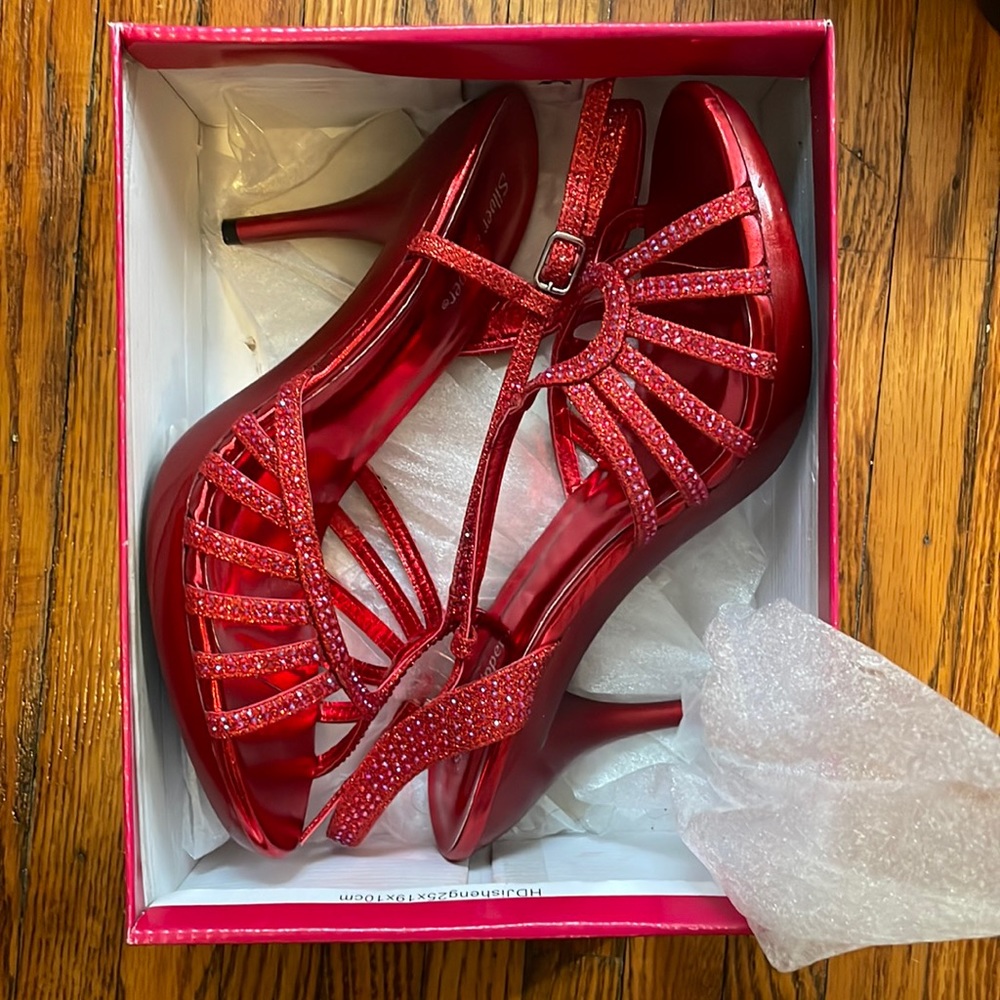 Ruby Red Heels